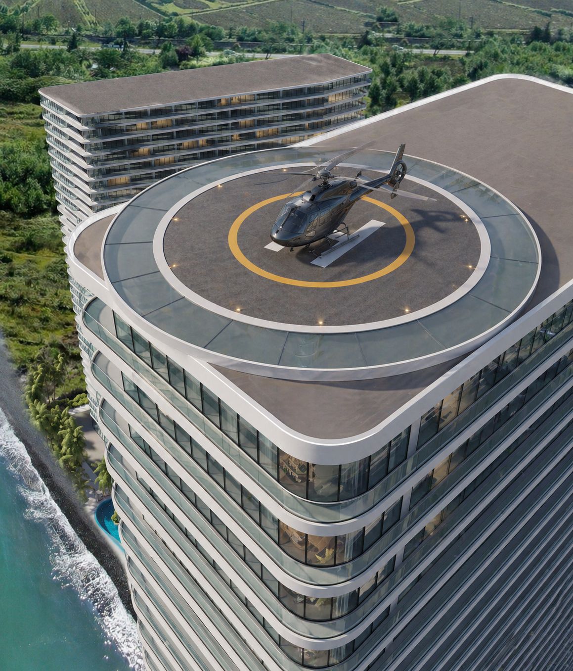 Rooftop Helipad