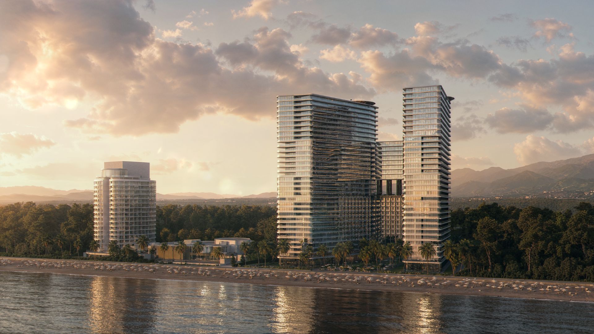 Grand Millennium Kobuleti exterior rendering